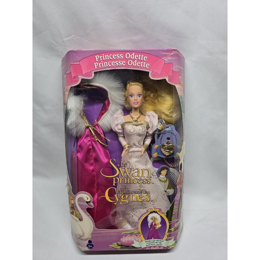 The Swan Princess Odette Doll - Vintage - Tyco - 1994 - New With Box- BOX WEAR